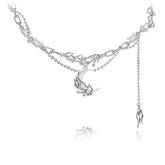 Collar Lunar Magic en plata 925 – Cadena de 43 cm