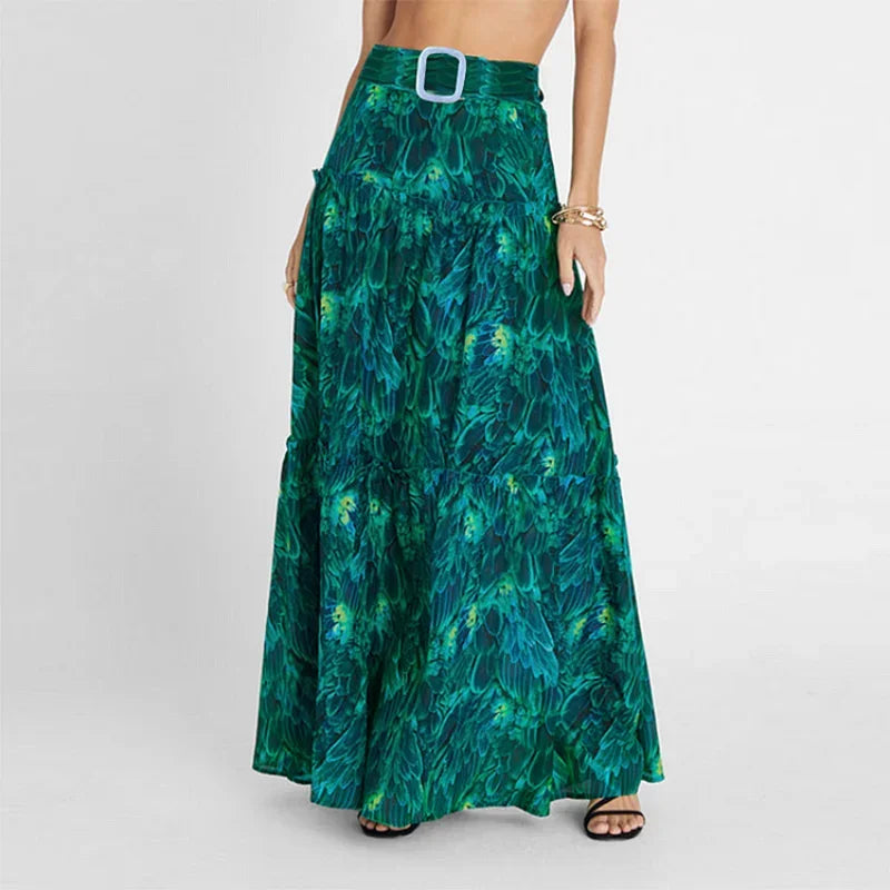 Body bohemio + falda 