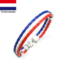 Leather Bracelet Various Countries