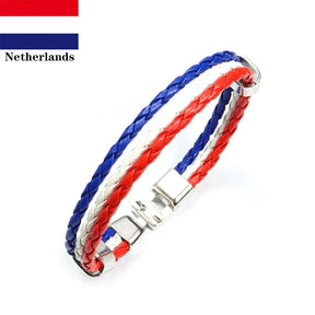 Leather Bracelet Various Countries