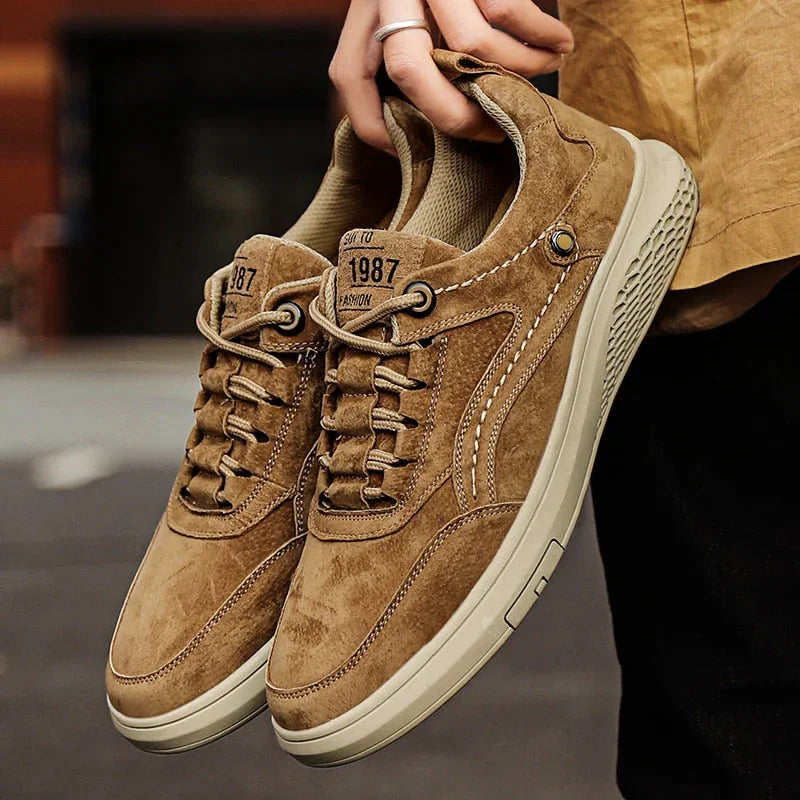 Men's Genoa Leather Sneakers 