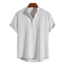 Camisa elegante de lino Zooper: diseño moderno con un toque clásico