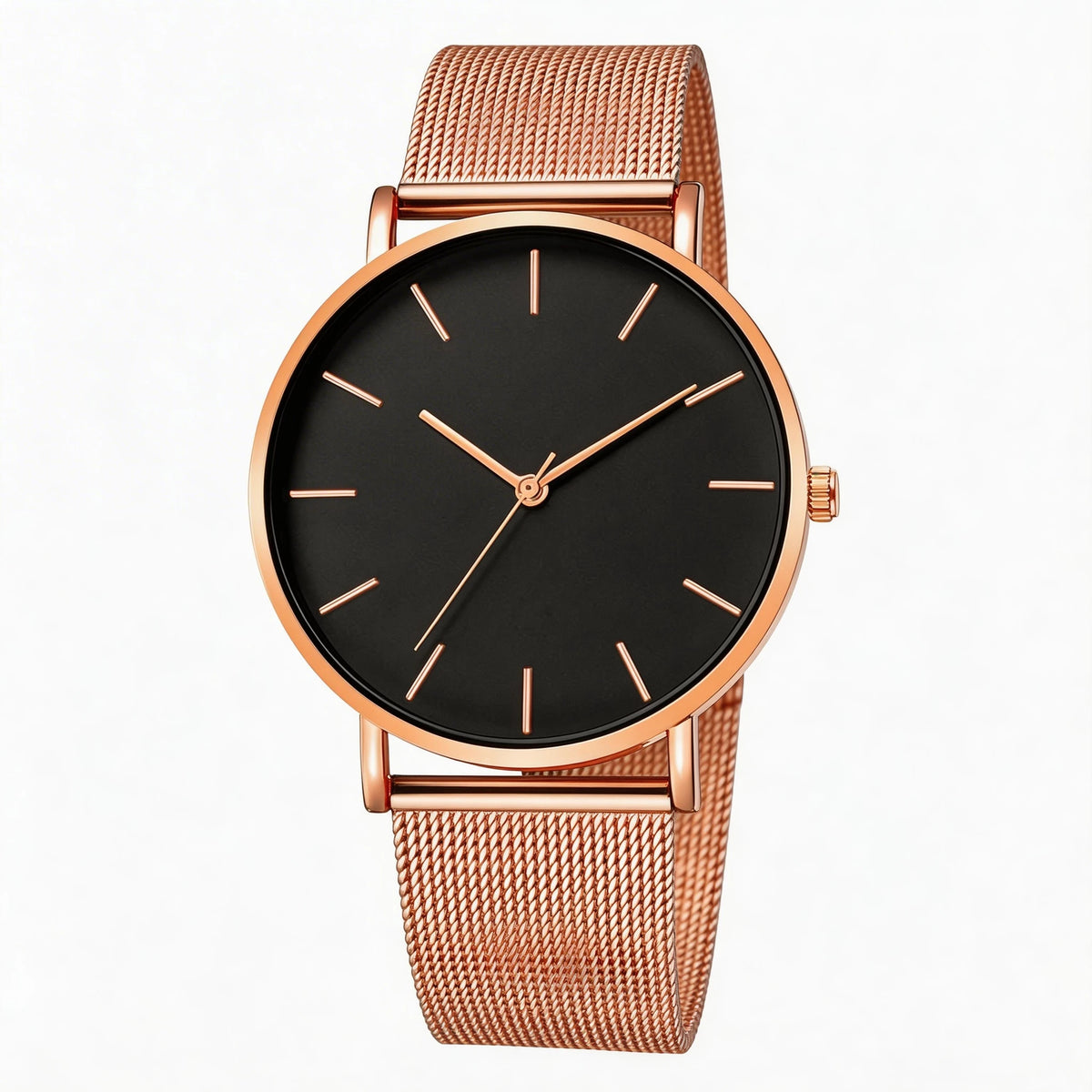 Relógio Feminino Couro Ultra Minimalista