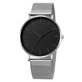 RUNERR Relógio Unisex Original Minimalista Quartzo Impermeável - Aço Inoxidável 42mm