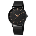 RUNERR Relógio Unisex Original Minimalista Quartzo Impermeável - Aço Inoxidável 42mm