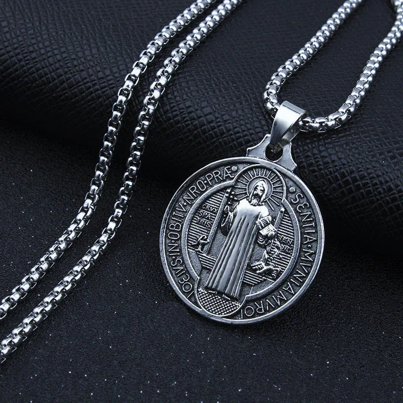 Necklace Medal The Cross of Saint Benedict 