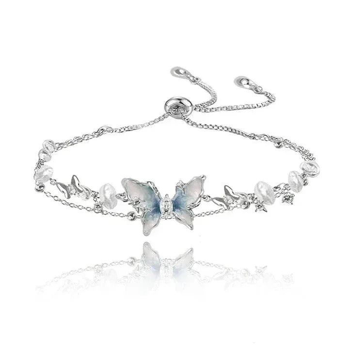 Pulsera Mariposa Espacial - Ajustable