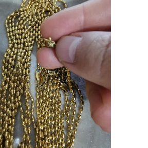 Colar de Pérola Solitária e Ouro 18K