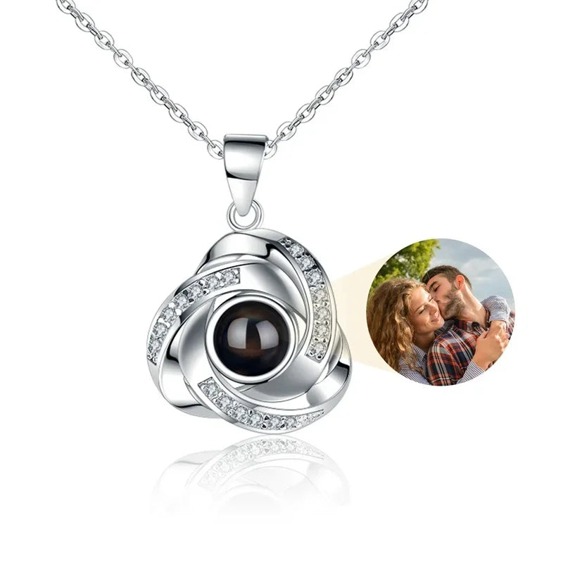 Infinito - Collar con foto personalizado