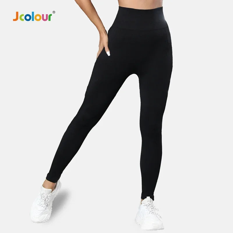 Women's High Waist Yoga Sports Leggings 