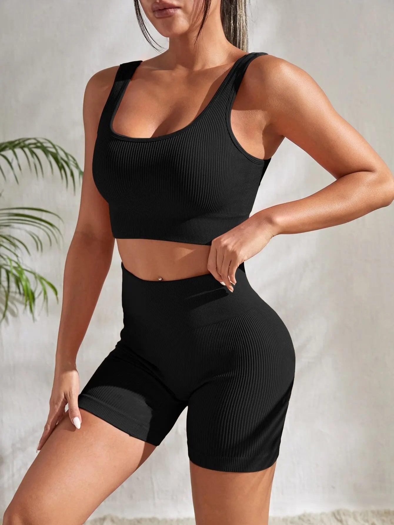 Conjunto Fitness Feminino - Frete Grátis + Brinde- Laze - Sundian