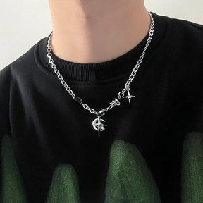 Collar Noche Estrellada en Plata 925 – Cadena de 45 cm