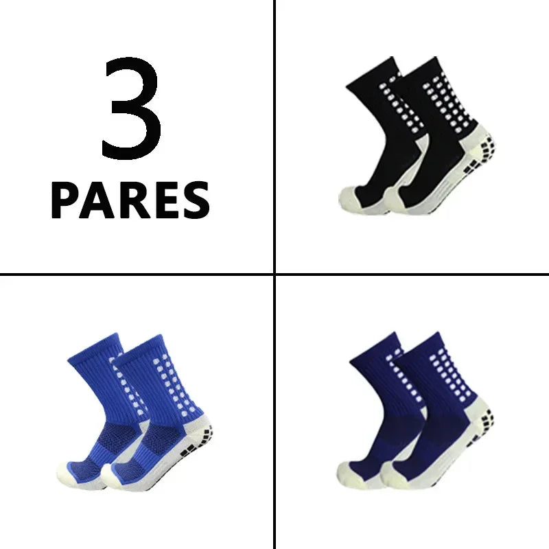Calcetines de fútbol antideslizantes para hombre (talla 40-46) 