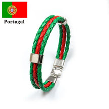 Leather Bracelet Various Countries