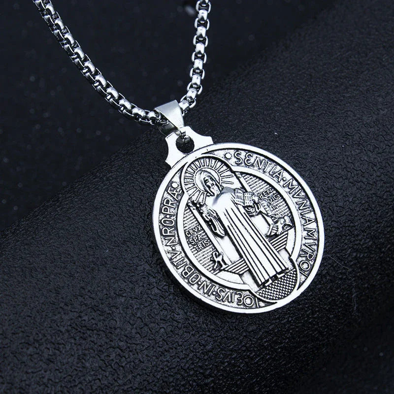 Necklace Medal The Cross of Saint Benedict 