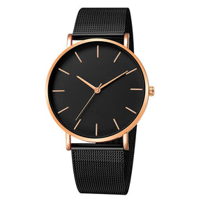 Relógio Feminino Couro Ultra Minimalista