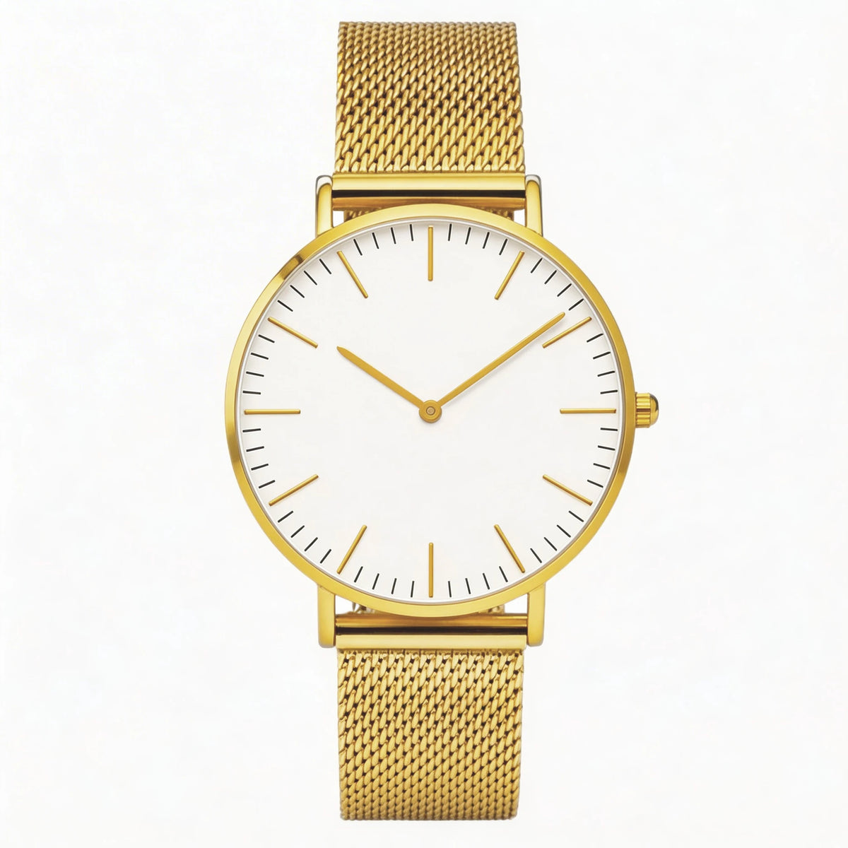 Relógio Feminino Couro Ultra Minimalista