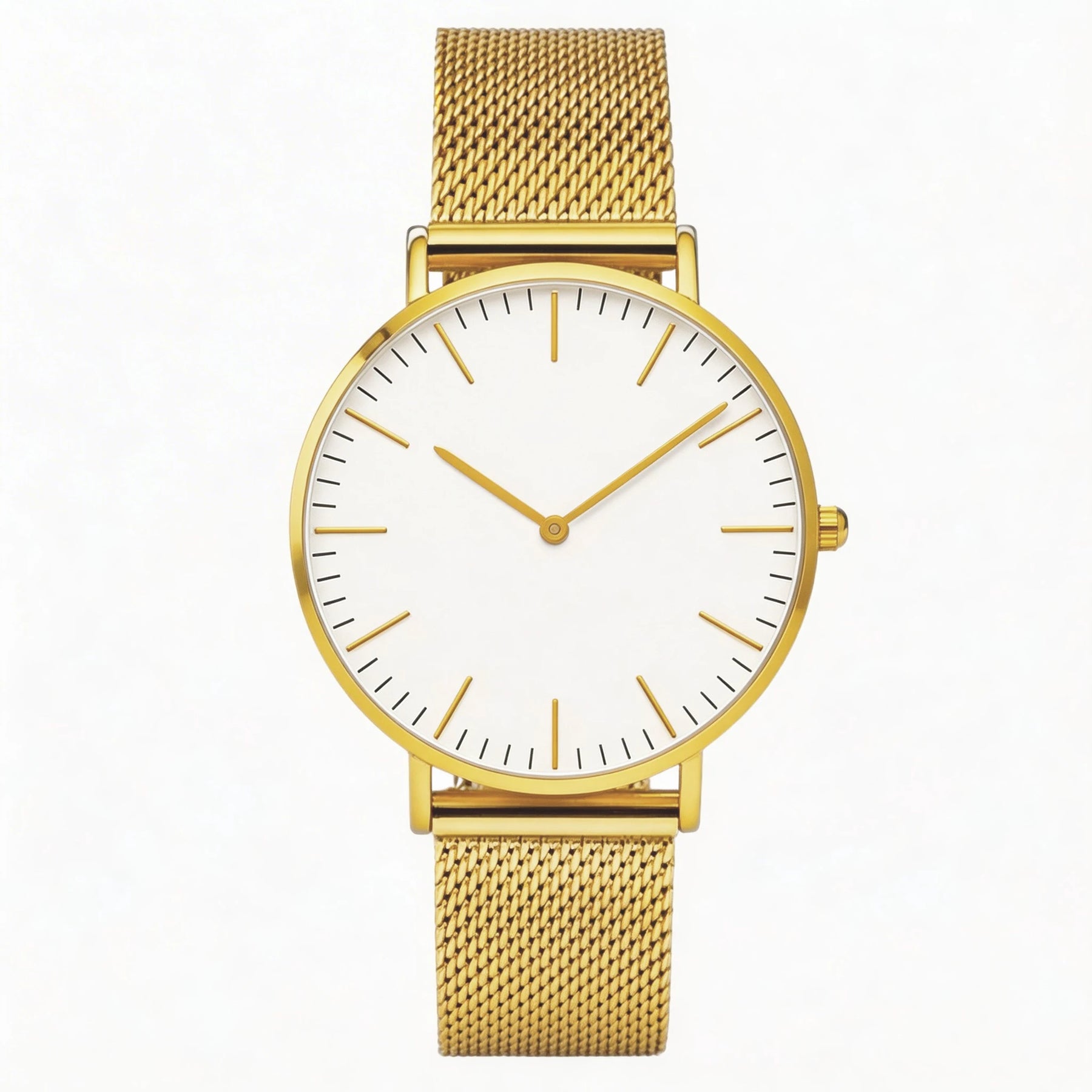Relógio Feminino Couro Ultra Minimalista
