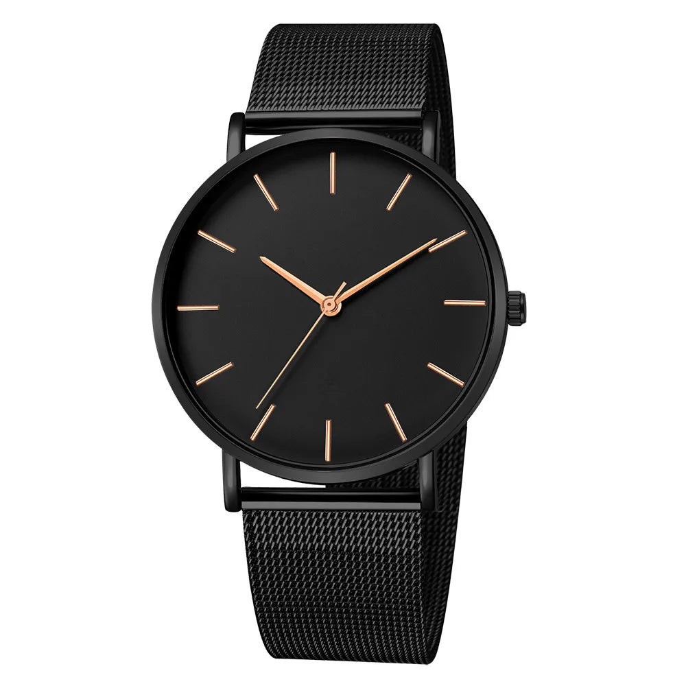 Relógio Feminino Couro Ultra Minimalista