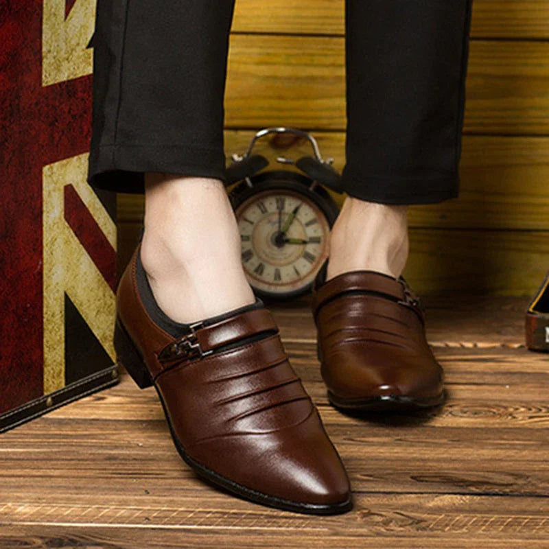 Sapato Masculino Gozuan – Toque suave e visual encantador