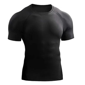 Camiseta de compresión para hombre 2025: secado rápido y elástica 