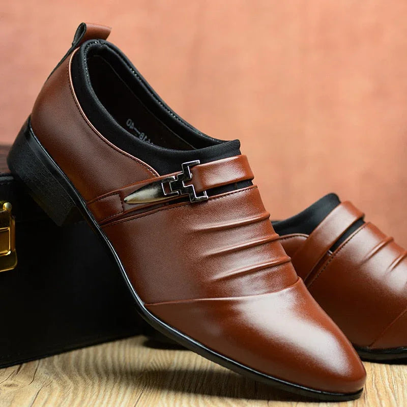 Sapato Masculino Gozuan – Toque suave e visual encantador