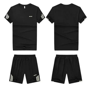 Conjunto Esportivo Masculino de Verão – Camiseta e Shorts