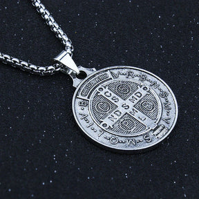 Necklace Medal The Cross of Saint Benedict 