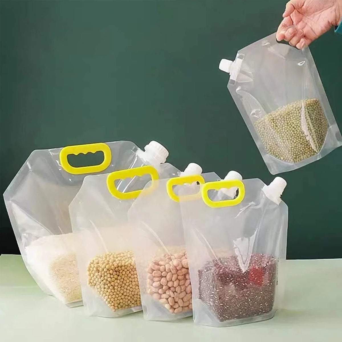 Premium Reusable Food Storage Bags - Buy 5 Get 10 Free