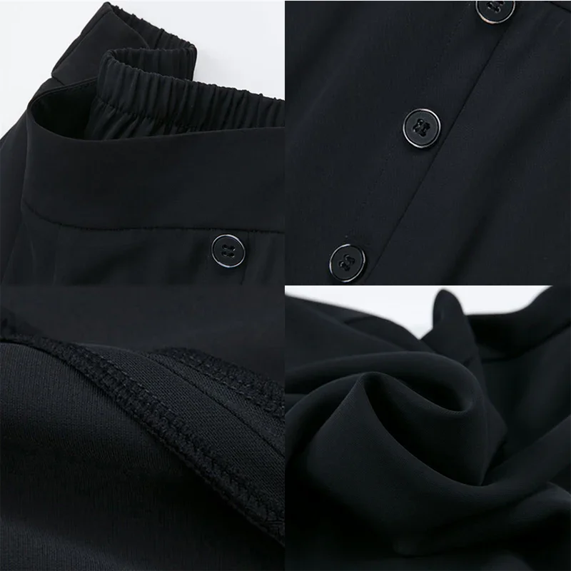 Calça de Seda Longa com Cós Alto Moda Verão 2023