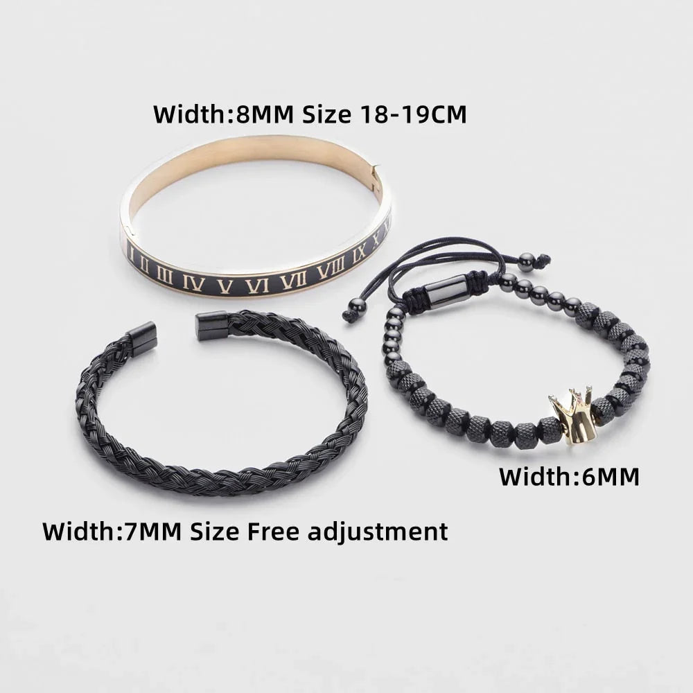 Pulsera Imperatore 3 piezas