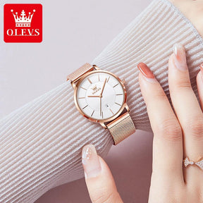 Relógio Feminino Original Ultra Fino Minimalista Mireau - Sundian - Sundian
