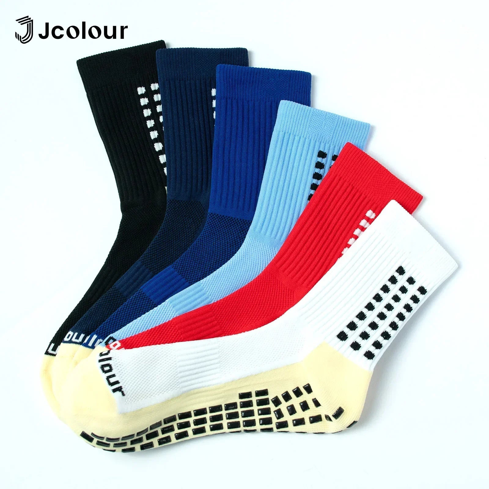 Calcetines de fútbol antideslizantes para hombre (talla 40-46) 