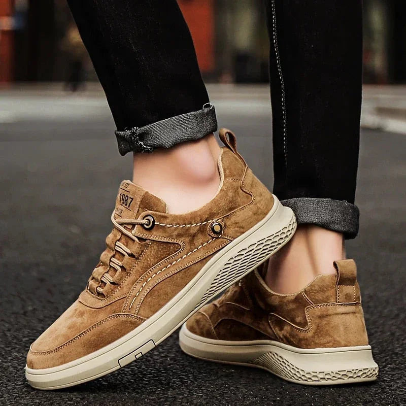 Men's Genoa Leather Sneakers 