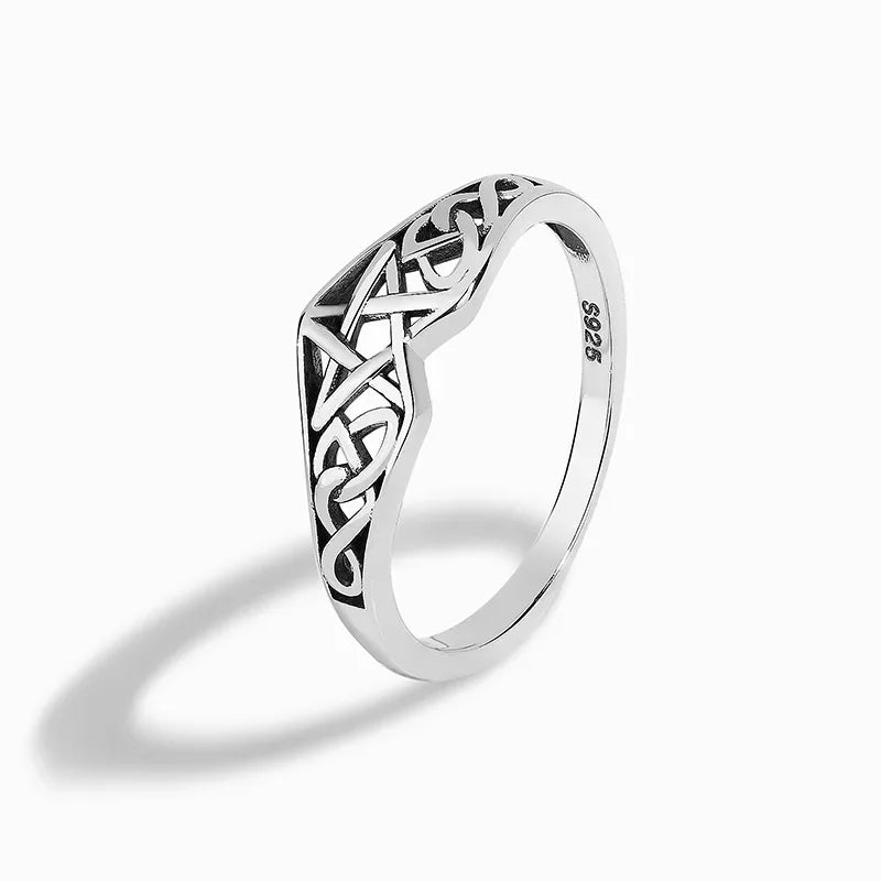 Anel Witch Star em Prata 925 - Sundian