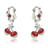 Par de pendientes Cherry Bomb
