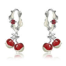 Par de pendientes Cherry Bomb