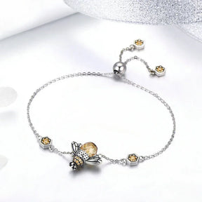 Bee Bracelet in 925 Silver