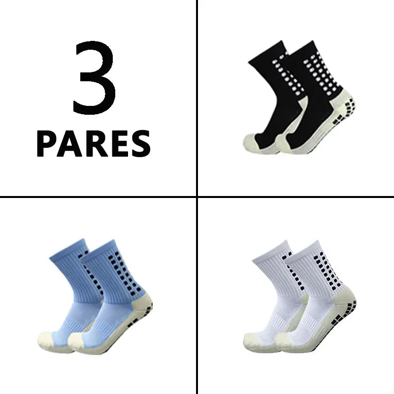 Calcetines de fútbol antideslizantes para hombre (talla 40-46) 