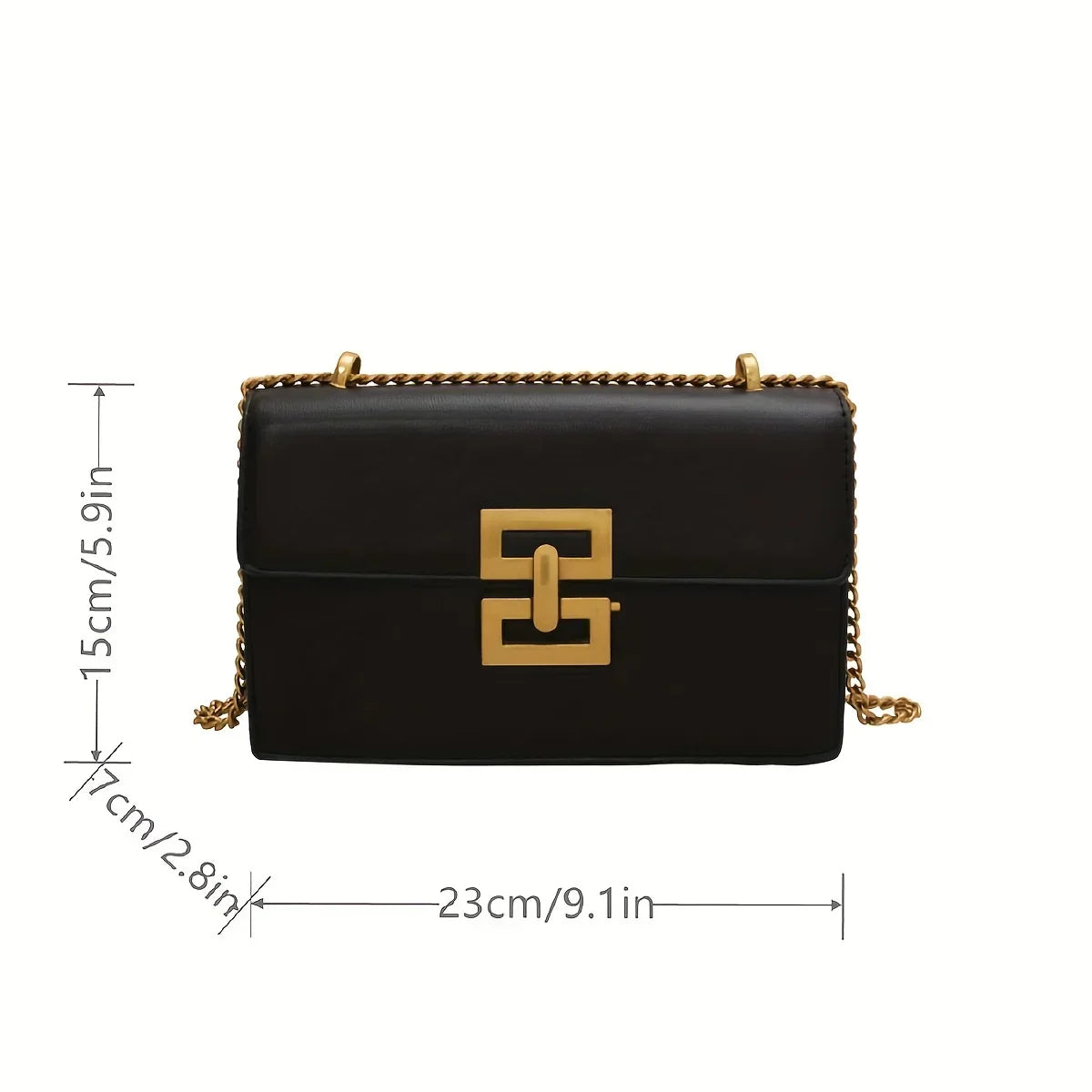 Bolsa Tiracolo Clássica Minimalista – Elegância Atemporal com Estilo