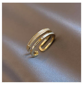 Anel Queen Banhado 18K - Sundian