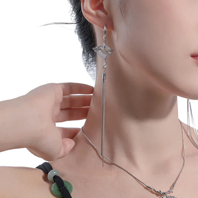 Par de pendientes Morgana - Estilo cascada