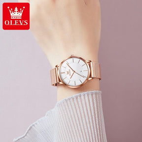 Relógio Feminino Original Ultra Fino Minimalista Mireau - Sundian - Sundian