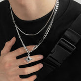 Collar Noche Estrellada en Plata 925 – Cadena de 45 cm