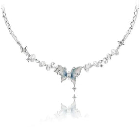 Collar de mariposa espacial - Ajustable