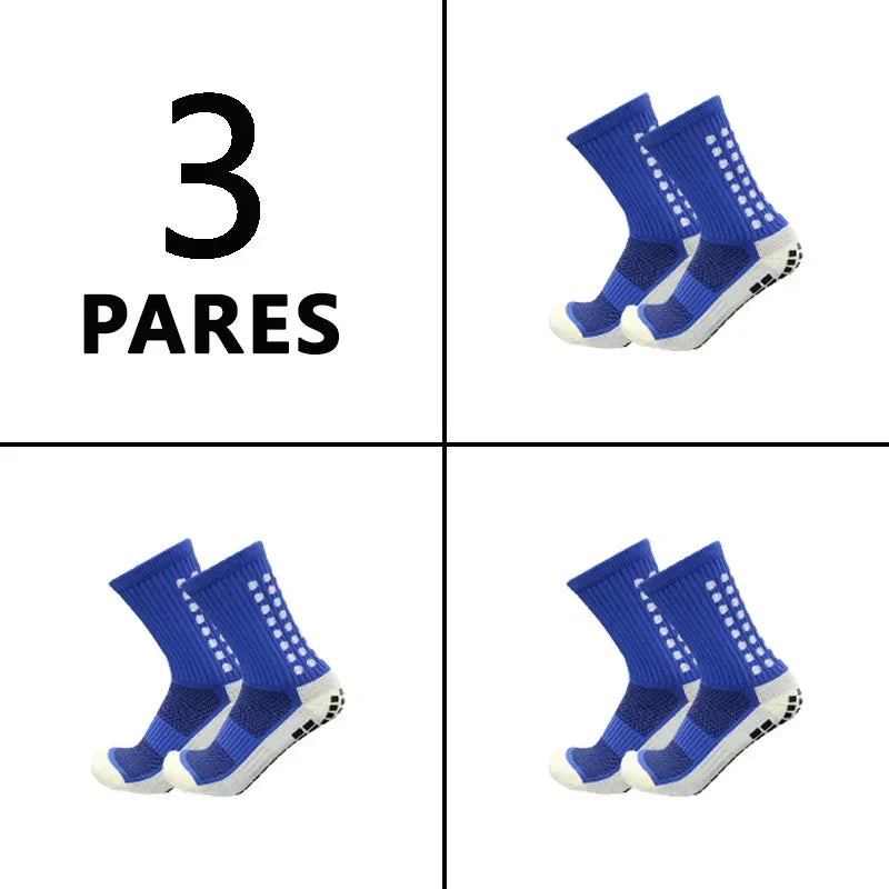 Calcetines de fútbol antideslizantes para hombre (talla 40-46) 