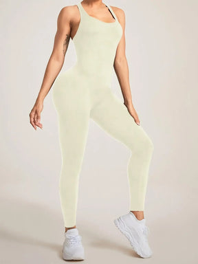 Seamless Women's Shapewear Bodysuit – Crisscross Straps, Tummy Control 
