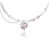 Collar Corazón de Belleza - Cadena de 48 cm