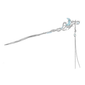 Grampo de Cabelo Lua Azul