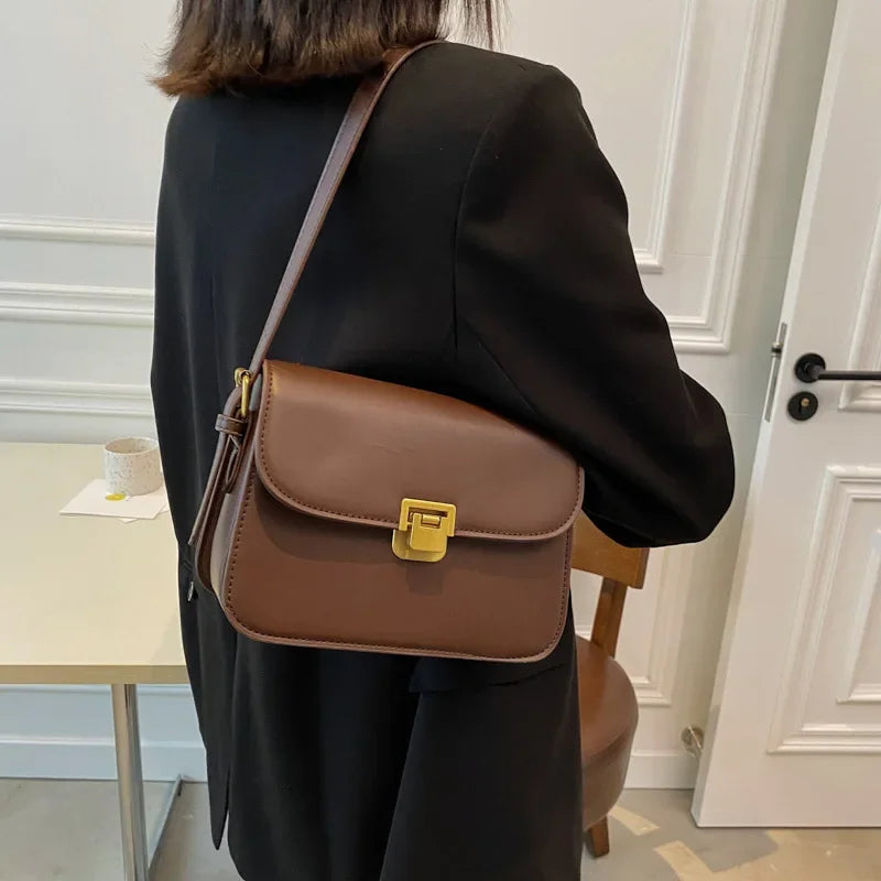 Bolsa Feminina de Ombro – Luxuosa, Compacta e Estilosa - Sundian